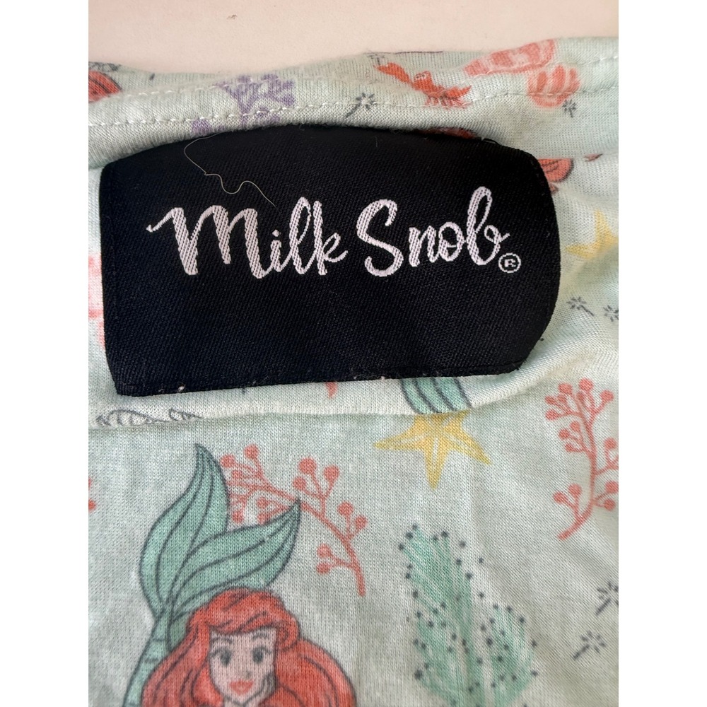 Milk Snob Disney The Little Mermaid Ariel Multi-Use Car Seat Nursing Cover Mint